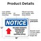 Signmission Delivery Entrance Contractors OSHA Notice Sign, Plastic, 18in W x 12in L, 2PK OS-2PACK-NS-P-1218-L-10968 - alternate 7